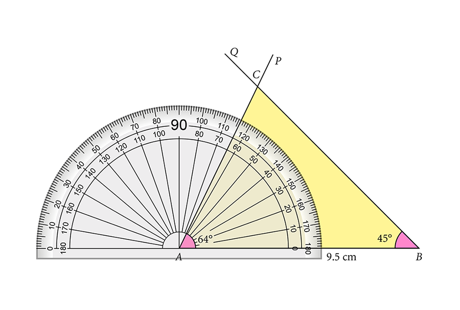 Technical 4c drawing- Protractor