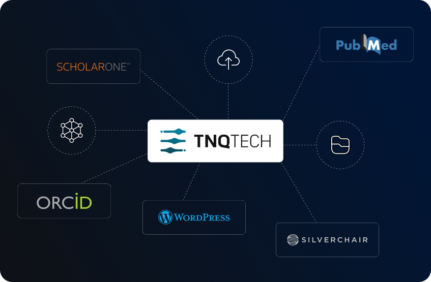 TNQTech integrates seamlessly into various publishing systems and workflows.